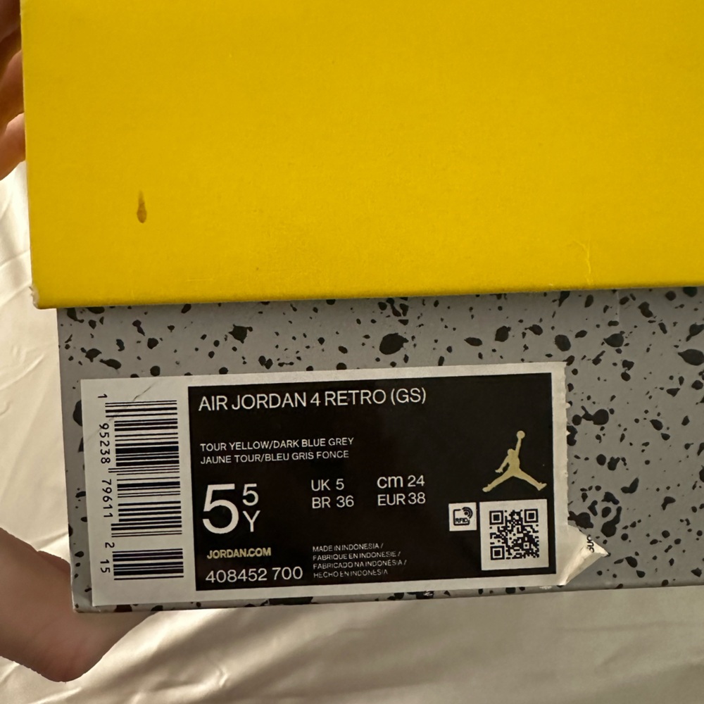 Jordan 4 retro lightning - Picture 2 of 2
